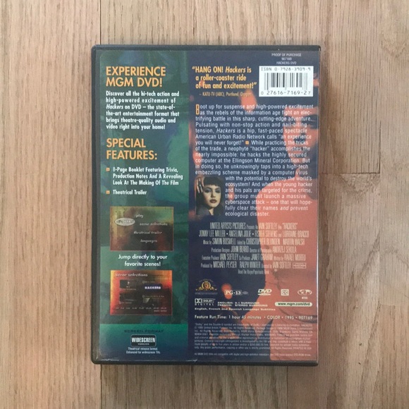 Hackers DVD - Picture 2 of 2